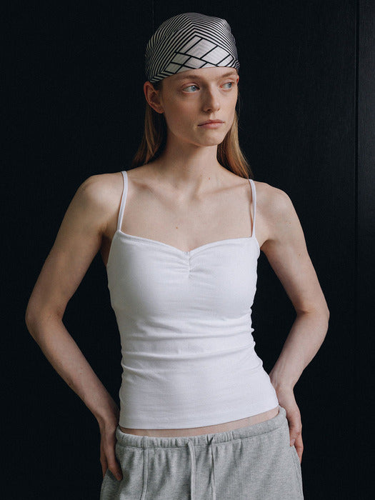 Loeuvre Sleeveless Built-In Bra Top