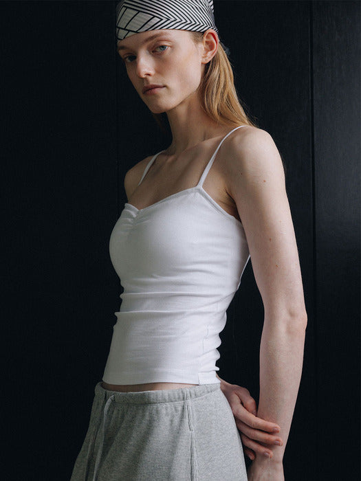 Loeuvre Sleeveless Built-In Bra Top