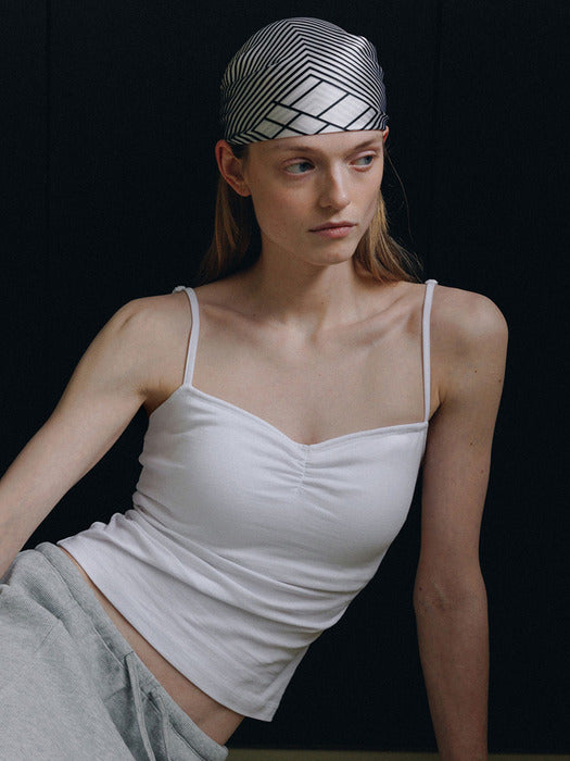 Loeuvre Sleeveless Built-In Bra Top