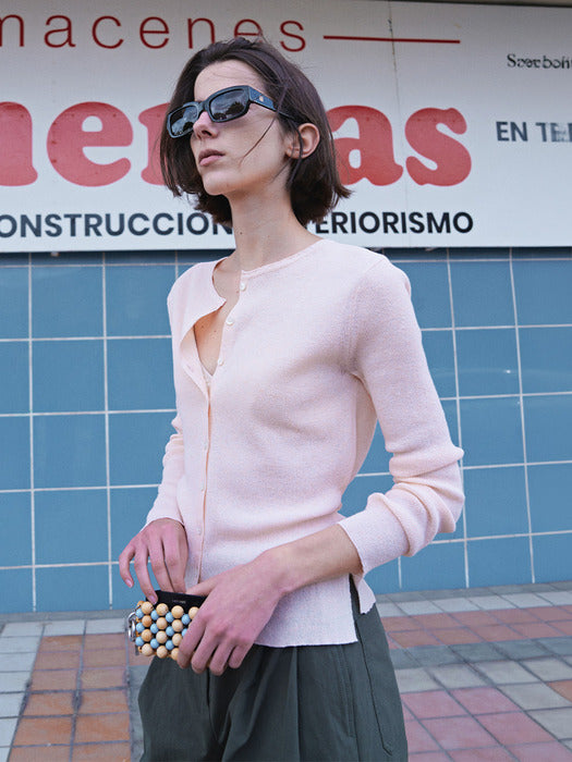 Loeuvre Linen Blend Waist-Tied Cardigan
