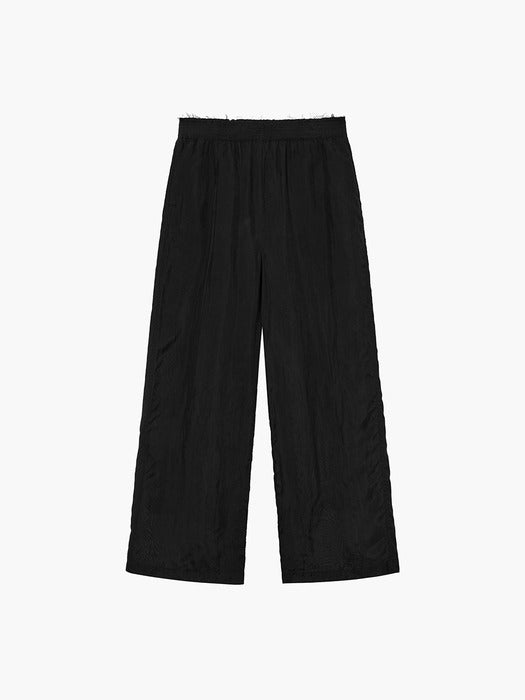 [Margesherwood] Cupra Silky PANTS_black