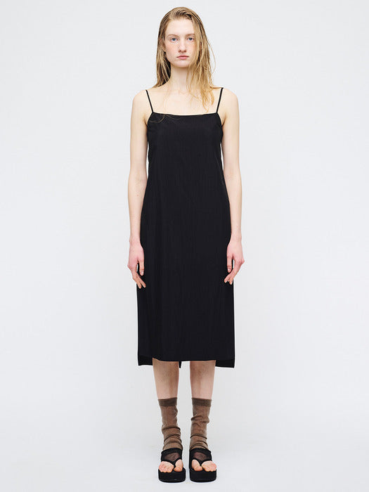 [Margesherwood] Minimal Slip DRESS_black