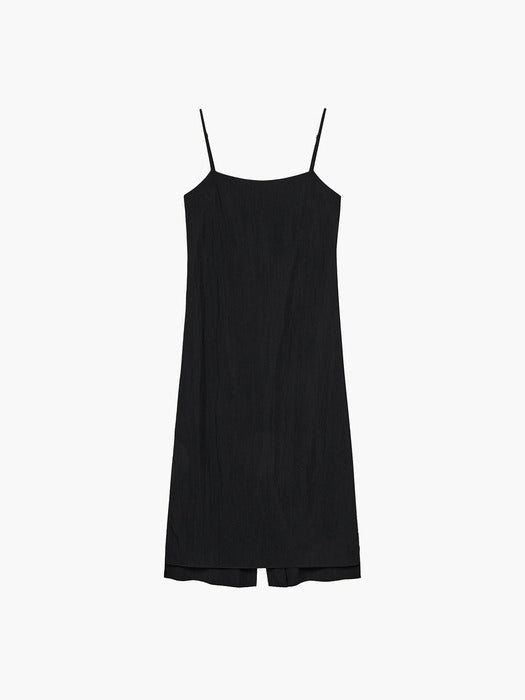 [Margesherwood] Minimal Slip DRESS_black