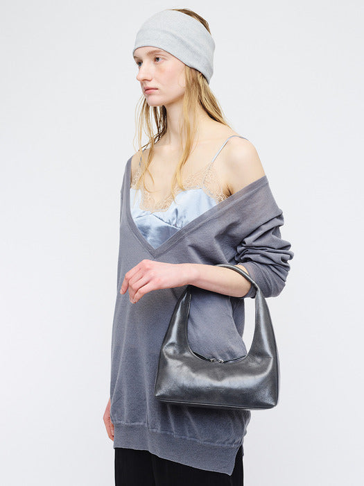 Margesherwood Hobo Shoulder grey semi veg