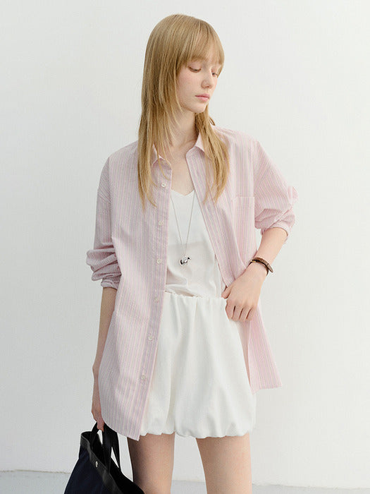 Dunst Mini Volumed Skirt White