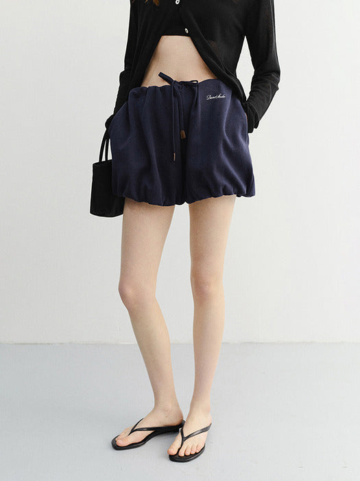 Dunst Mini Volumed Skirt Navy