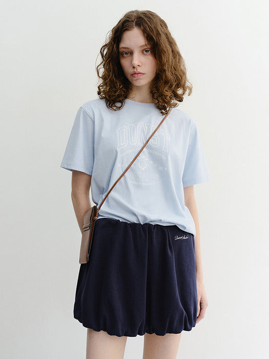 Dunst Mini Volumed Skirt Navy