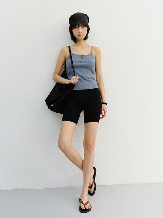 Dunst Petit Sleeveless Top Blue Stripe