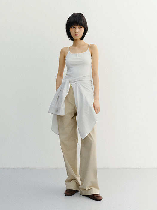 Dunst Petit Sleeveless Top Off White