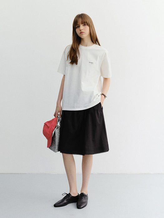 Dunst Unisex Garment Dyed T-Shirt Off White
