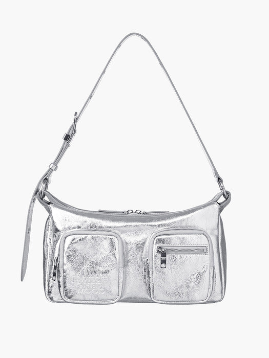 [Margesherwood] Outpocket HOBO_silver crinkle