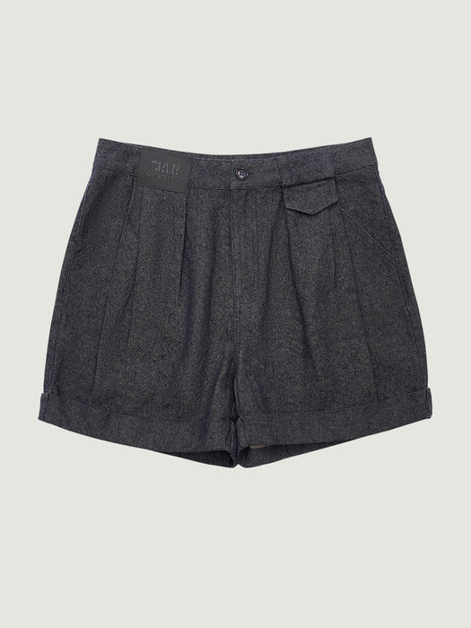[grove] 26Ss Lauren Shorts (Dark Blue)