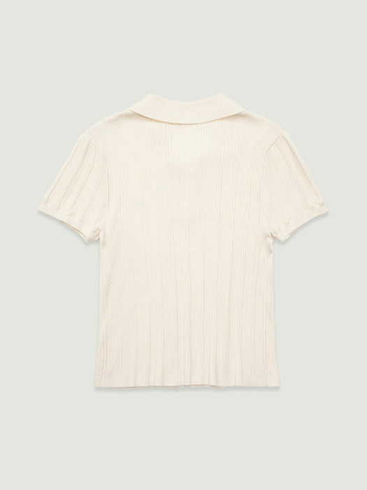 Grove 26Ss Petal Collar Knit (Beige)