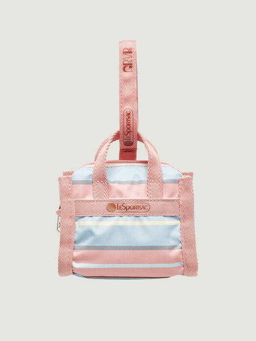Grove 26Ss [GROVE X LESPORTSAC] Grvr Stripe Charm (Pink)