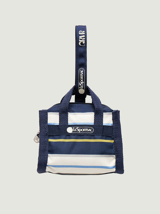 Grove 26Ss [GROVE X LESPORTSAC] Grvr Stripe Charm (Navy)