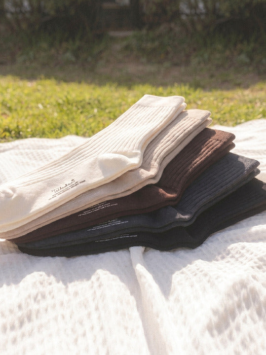 Tillidie Signature rib socks