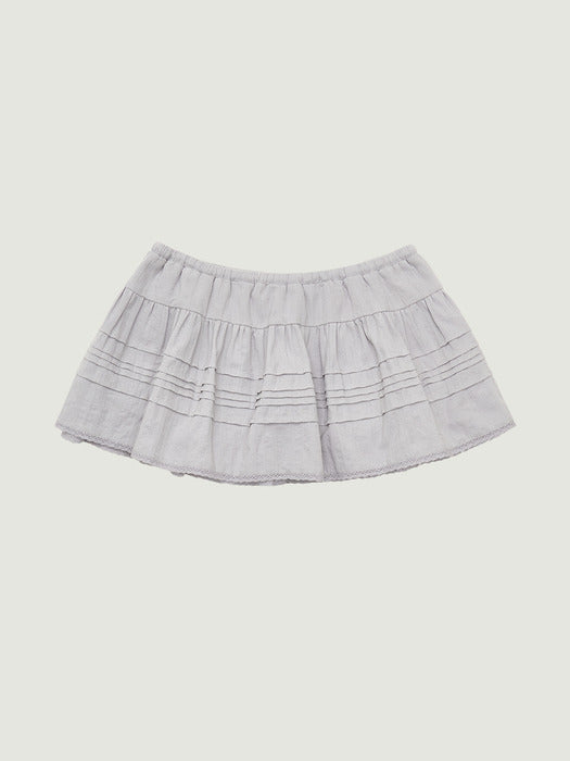 Grove 26Ss Tansy Flare Skirt (Gray)