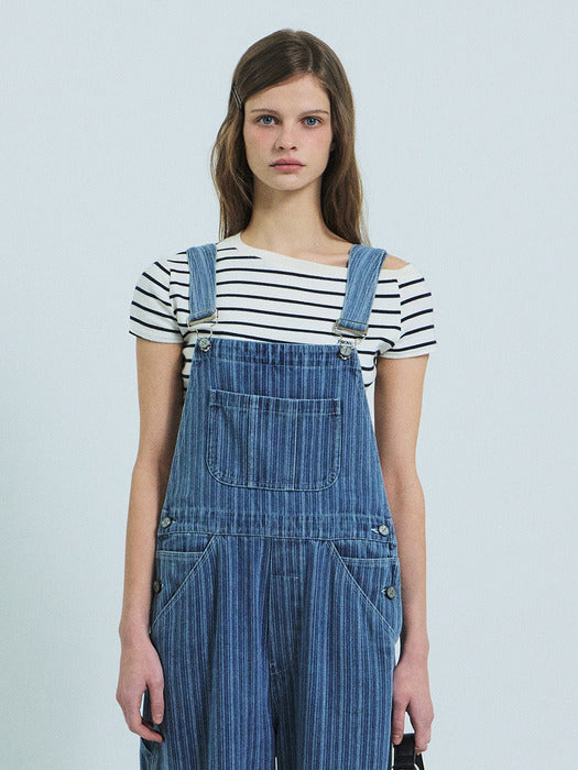 Grove 26Ss Bonnie Denim Overall (Light Blue)