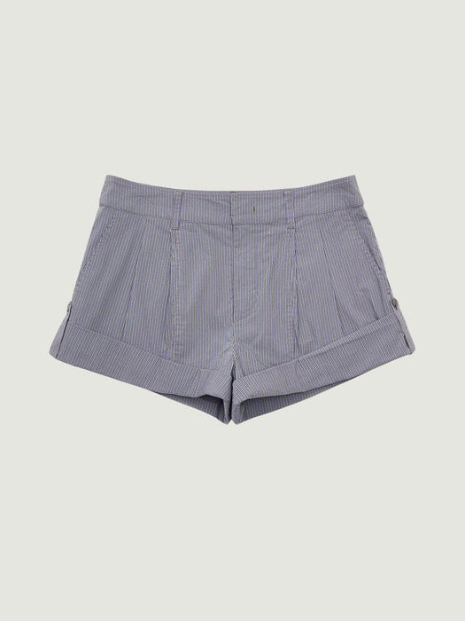 Grove 26Ss Ode Stripe Shorts (Navy)