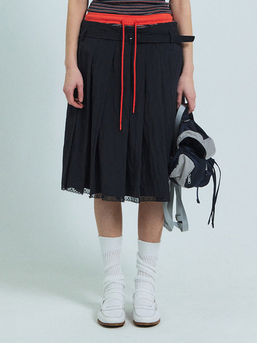 Grove 26Ss Dalin Stripe Shorts (Navy)