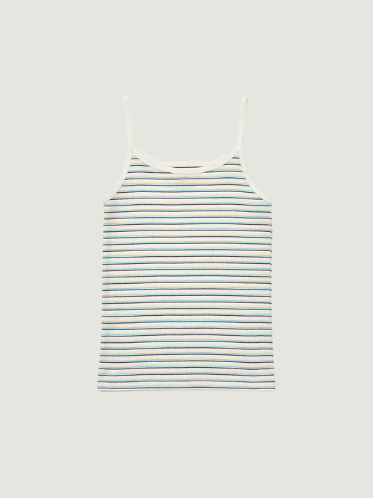 Grove 26Ss Dalin Stripe Sleeveless (Ivory)