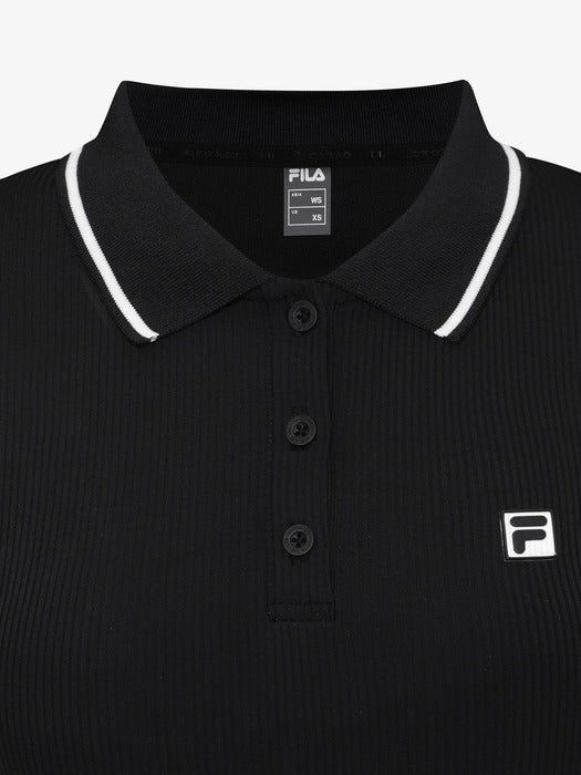 [fila] Tennis Power Net Gather Dress_FS262OP11F003_001