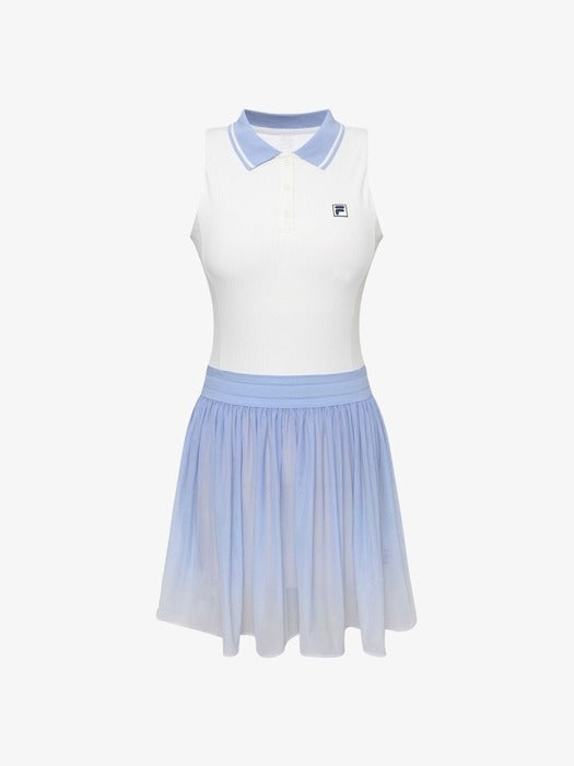 [fila] Tennis Power Net Gather Dress_FS262OP11F003_586