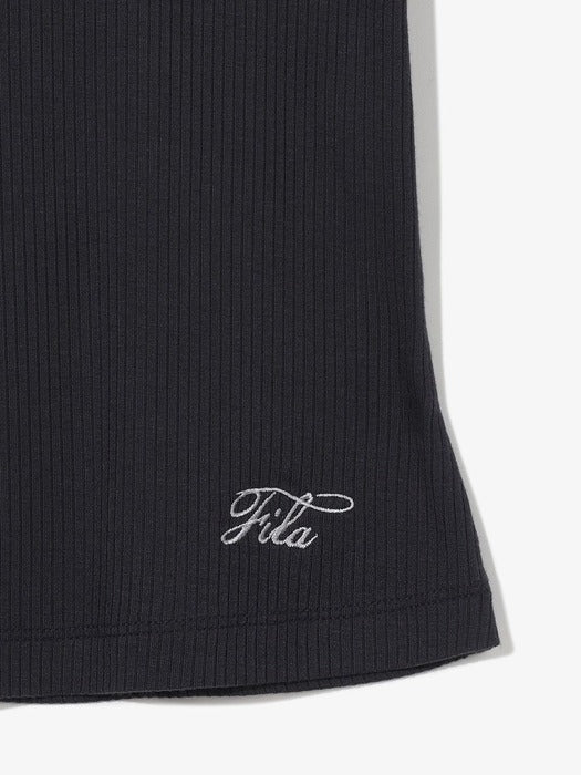 [fila] Women's Henley Neck Short Sleeve T-shirt_FS262RS01F019_006
