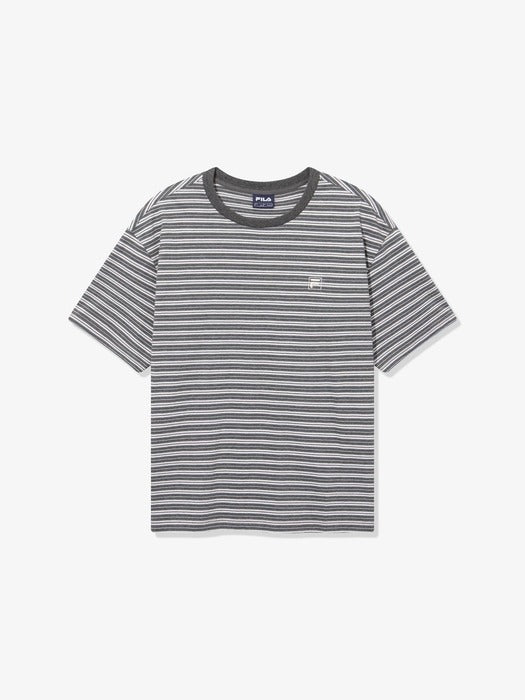 [fila] Stripe Short Sleeve T-shirt_FS262RS01X006_006