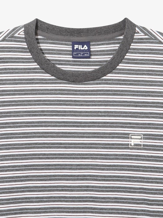 [fila] Stripe Short Sleeve T-shirt_FS262RS01X006_006