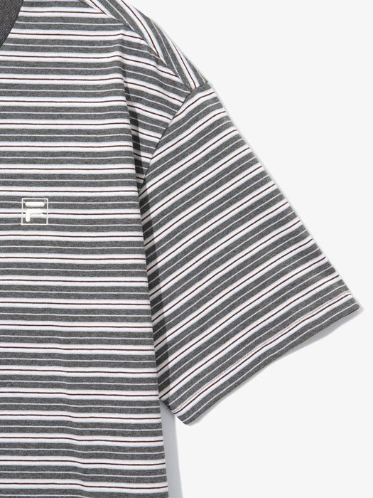 [fila] Stripe Short Sleeve T-shirt_FS262RS01X006_006