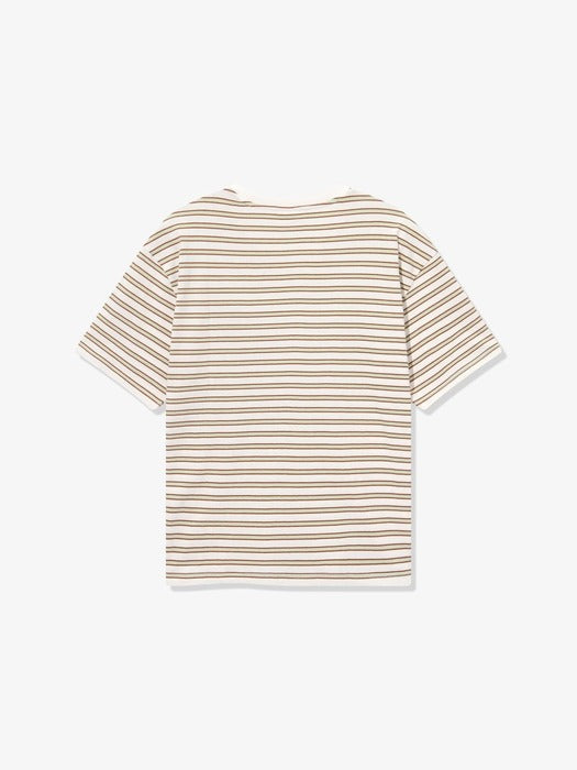 [fila] Stripe Short Sleeve T-shirt_FS262RS01X006_175