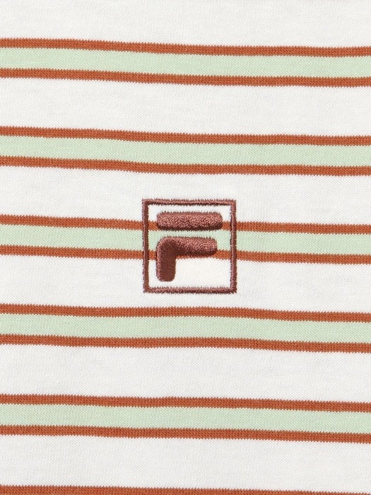 [fila] Stripe Short Sleeve T-shirt_FS262RS01X006_175