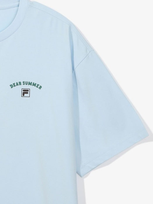[fila] Coldwave+ Summer Illustration Short-Sleeve T-Shirt_FS262RS01X026_442