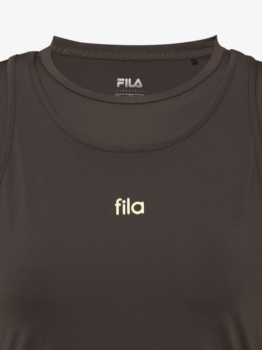 Fila Women's Coldwave+ Layered Short-Sleeve T-shirt 234