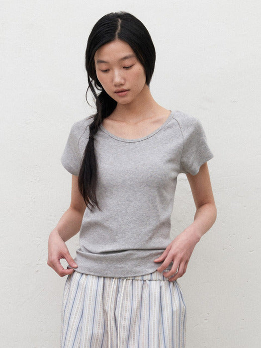 Mango Maniplease Amelia U Neck Tee