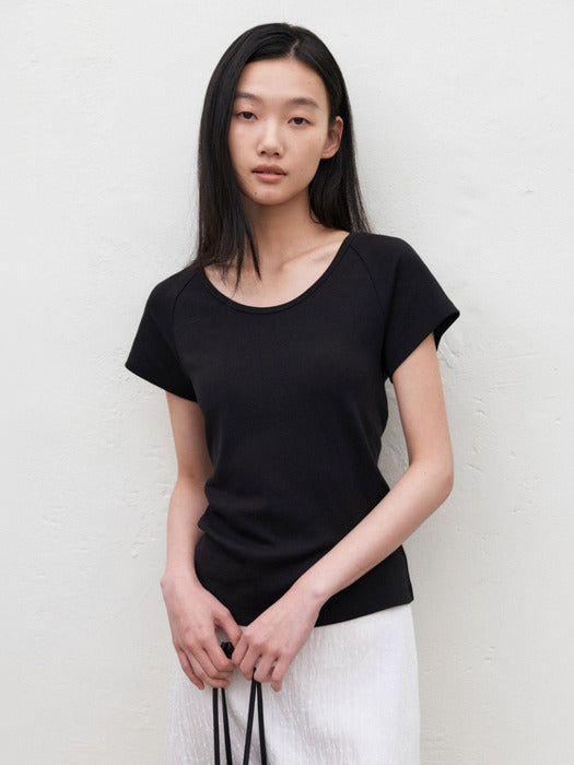 Mango Maniplease Amelia U Neck Tee