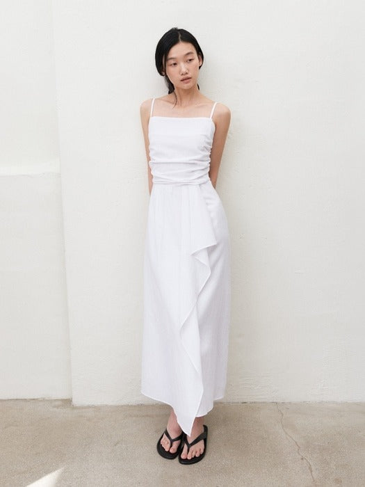 Mango Maniplease Jeje Layered One Piece Ivory