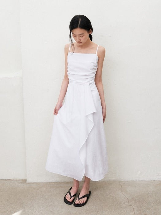 Mango Maniplease Jeje Layered One Piece Ivory