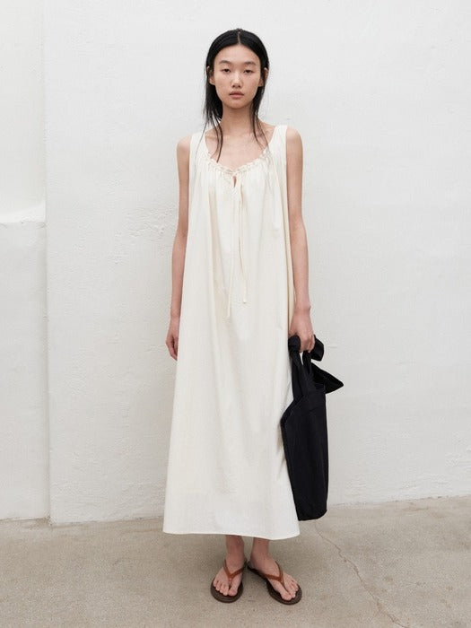 Mango Maniplease Tiamo Flare One Piece Natural