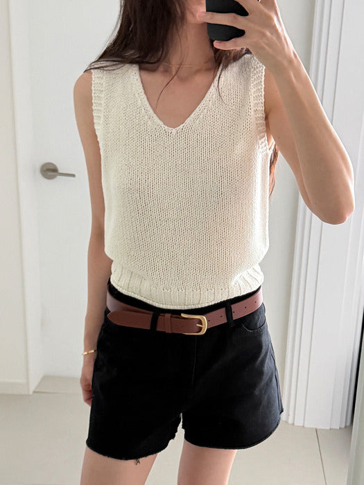 Mango Maniplease Neff Knit Sleeveless