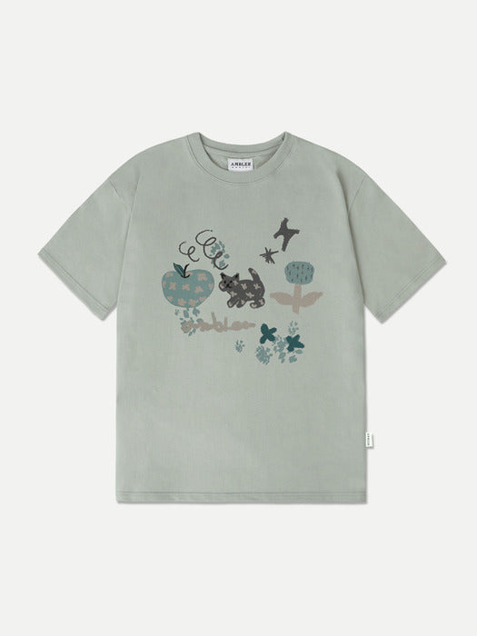 Ambler Green apple T-Shirts (Green)