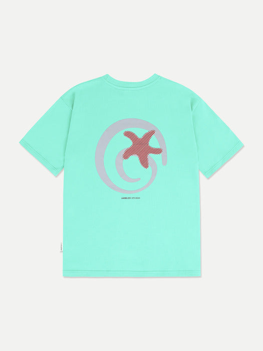 Ambler Starfish Applique T-Shirts (Mint)