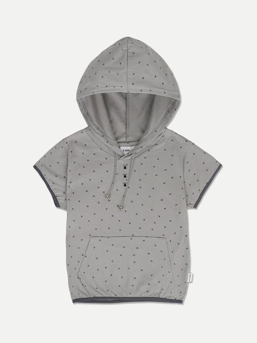 Ambler Star Cotton Hoodie T-Shirts (Melange)