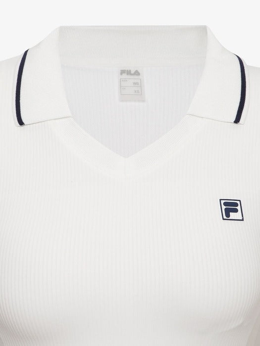Fila Tennis Crop Collar Tank Top 191