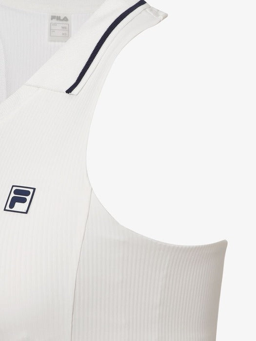 Fila Tennis Crop Collar Tank Top 191