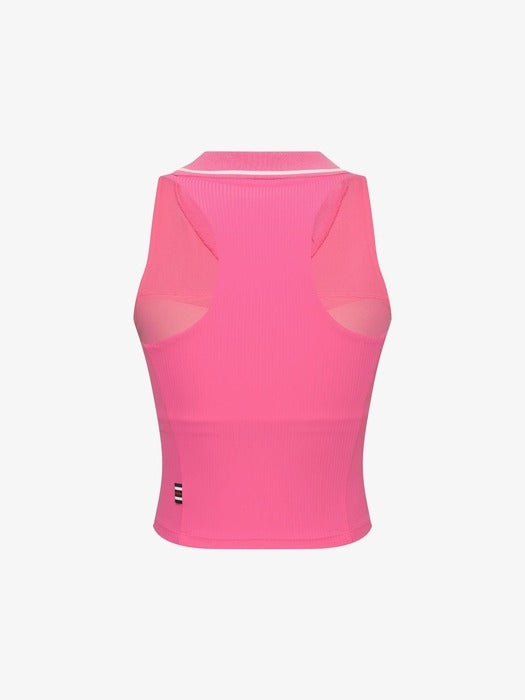 [fila] Tennis Crop Collar Tank Top_FS262IT11F004_690