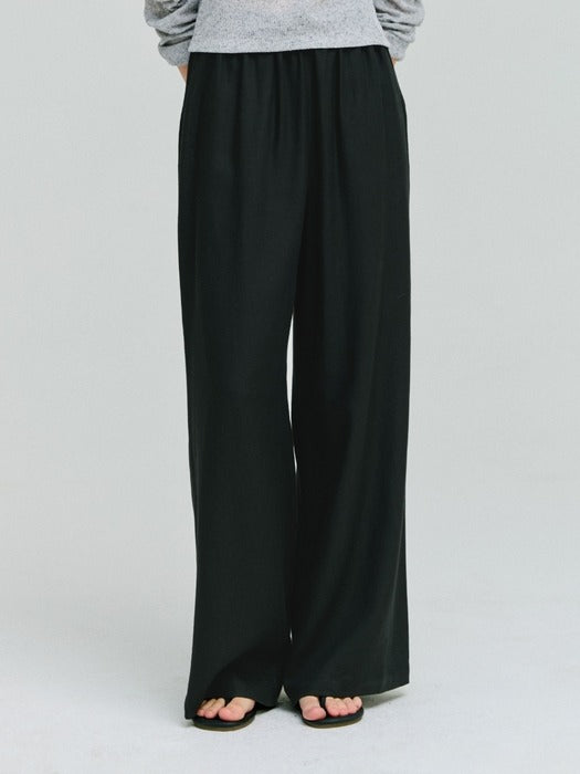 Wconcept_Depound linen pocket banding pants