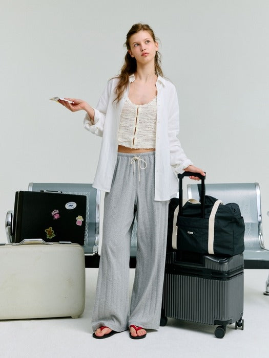 Wconcept_Depound sheer linen shirts - white