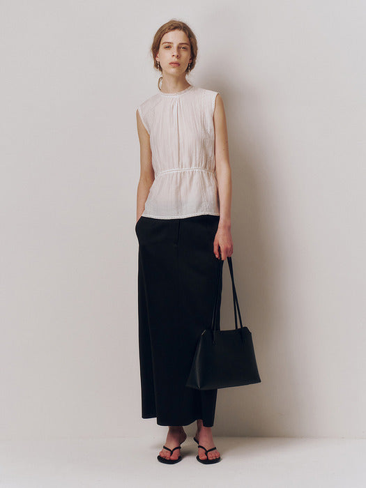 Kindersalmon Raymonda Leather Bag Black